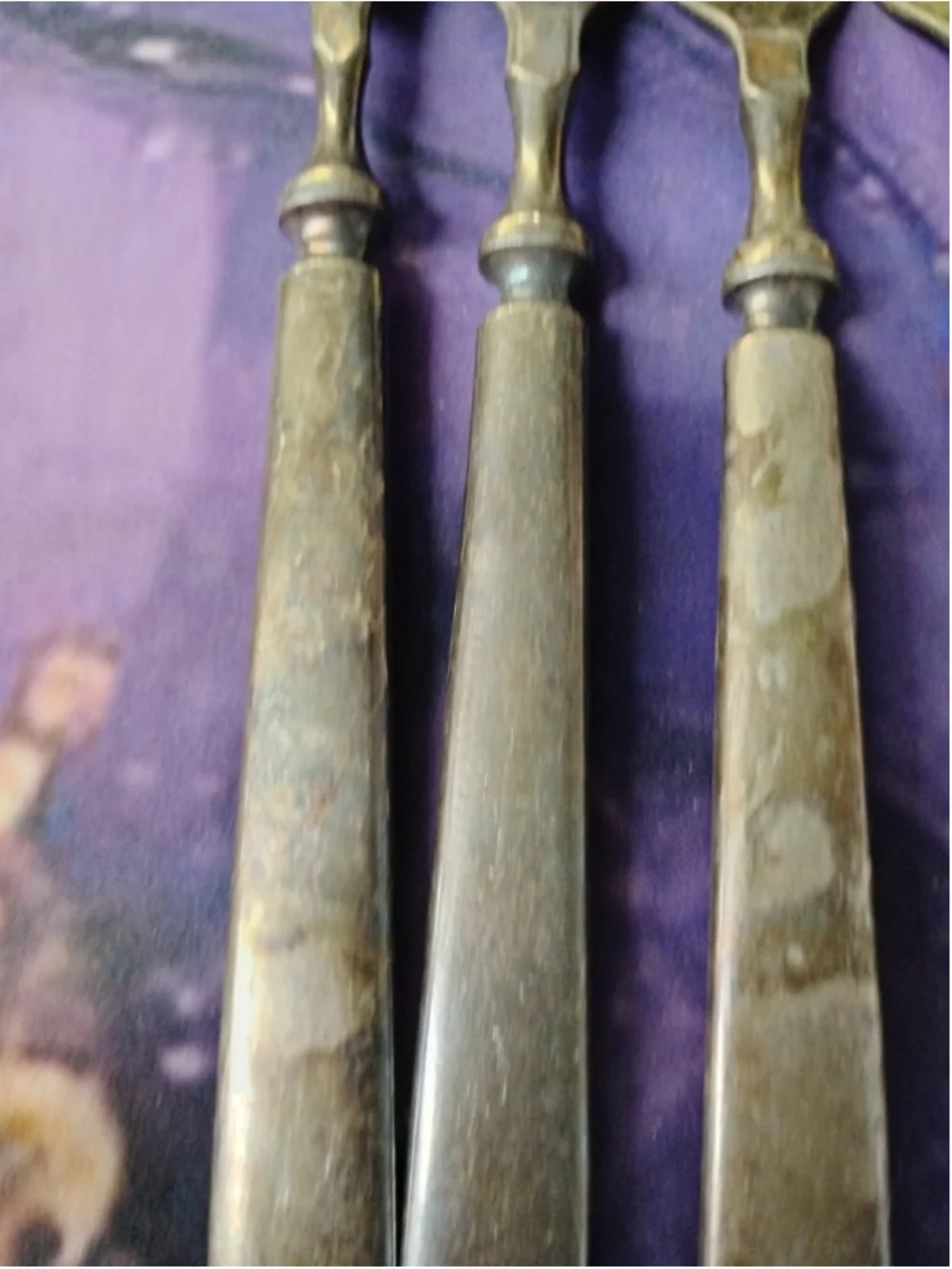 Antique Rogers & Bro. 12 Silver Plate Fork Waterbury Conn 7 3/4